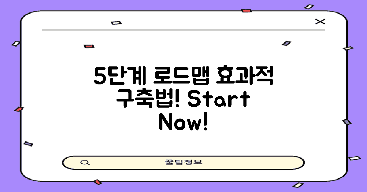 5단계 로드맵 구축법