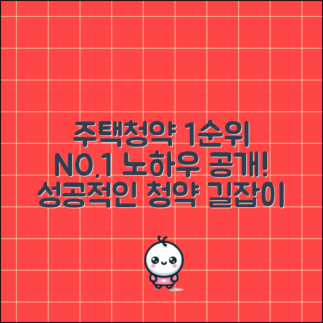 주택청약 1순위, 어떻게 노려볼까요?