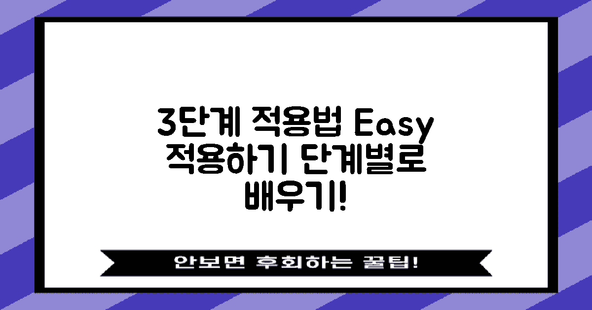 3단계 적용 방법 소개