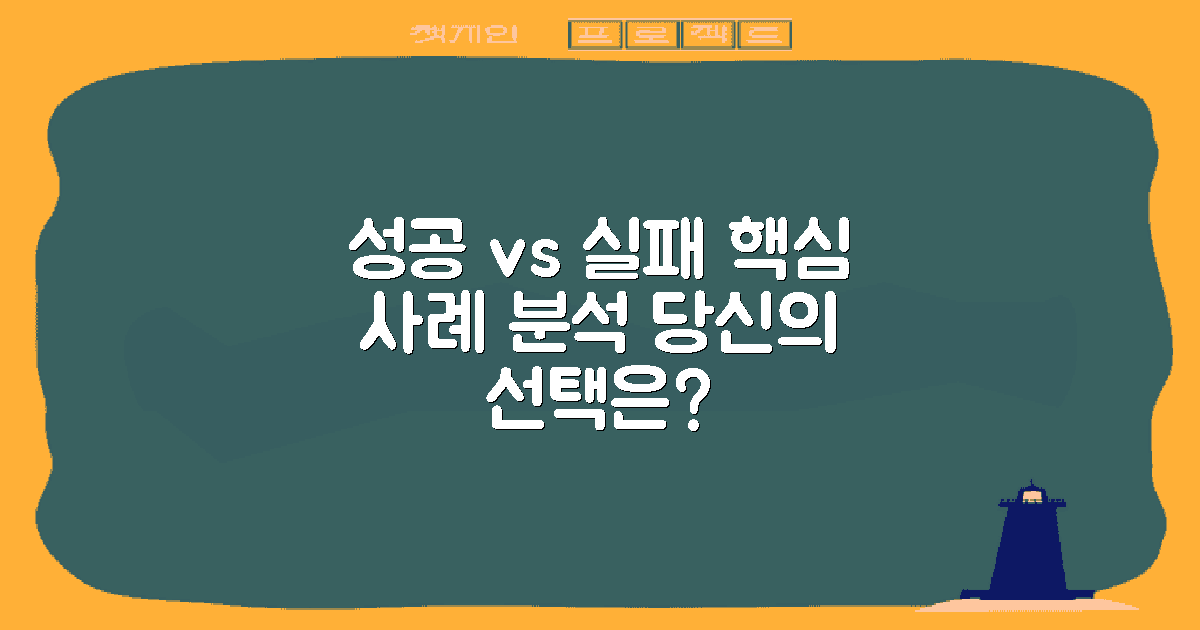 성공 사례와 실패 사례