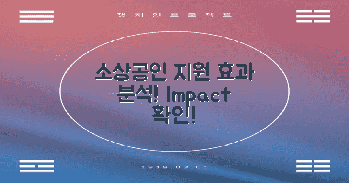 소상공인 지원 효과 분석